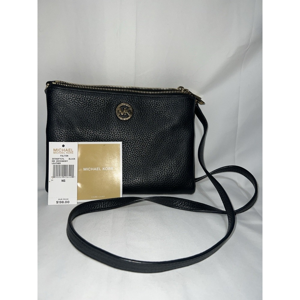 Michael Kors Double Zipper Crossbody/Sling Wallet With Tags